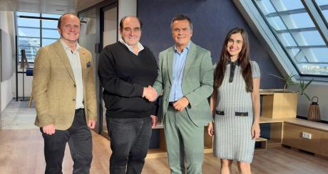 Erwin Schreiblehner, Gerhard Franye, Erich Steinreiber, Katrin Buchsteiner (v.l.n.r.) 