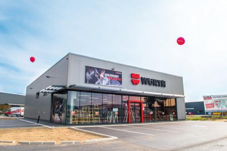 Der österreichweit 57. Würth Shop wurde in St. Pölten Nord eröffnet. 